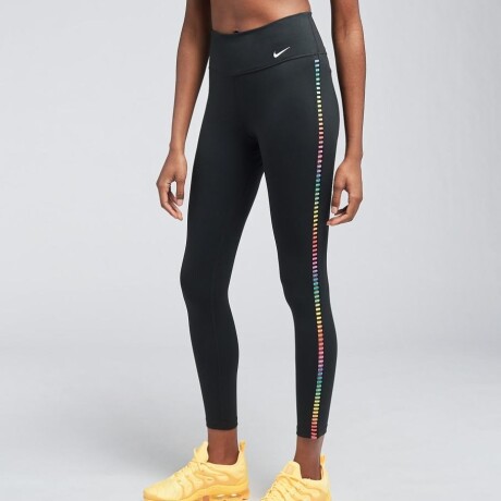 Calza Nike One Rainbow Running dama Negro Color Único