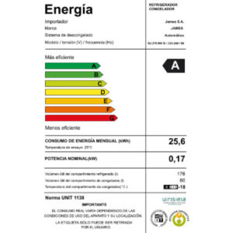 Refrigeradores con Freezer - Frio Seco BLANCO
