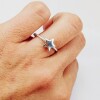 Anillo estrella plata 925 Anillo estrella plata 925