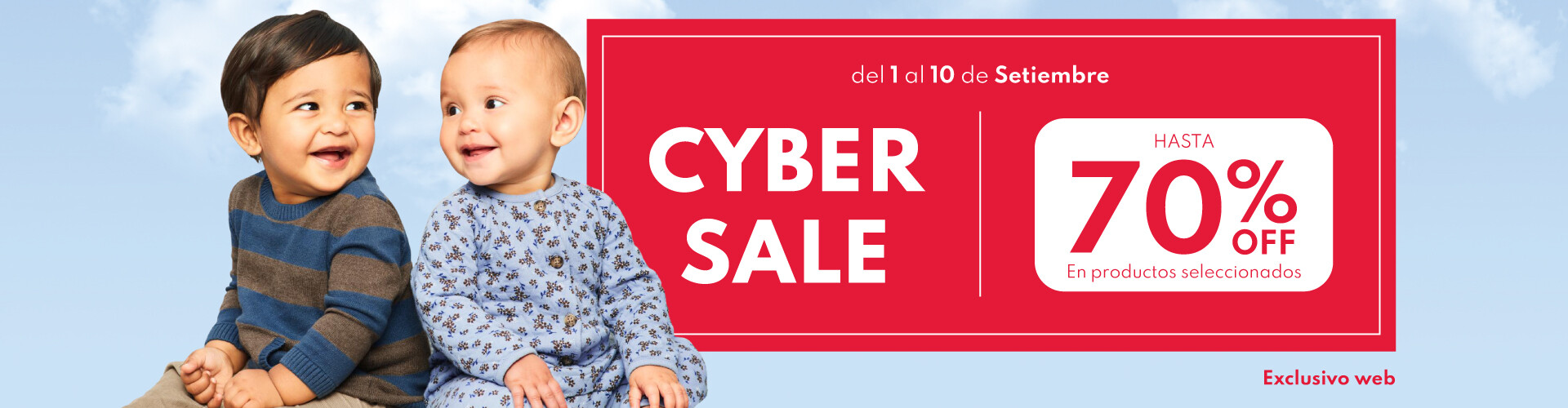 Cyber SALE Septiembre