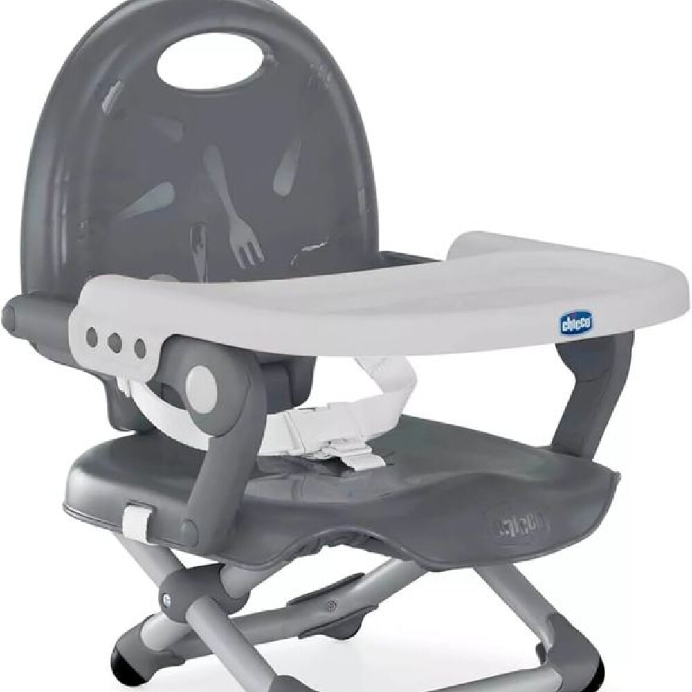 Silla de comer portatil POCKET CHICCO gris