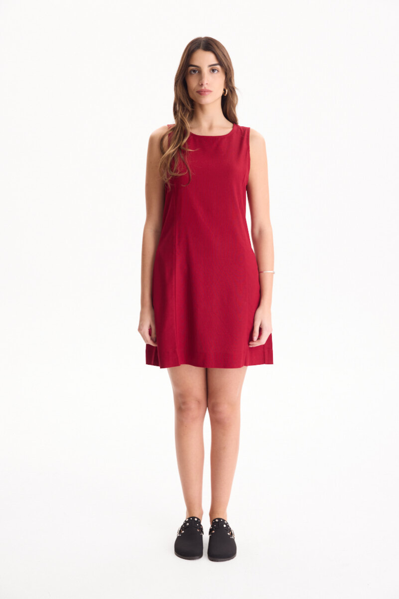 Vestido Santorini - Bordeaux 