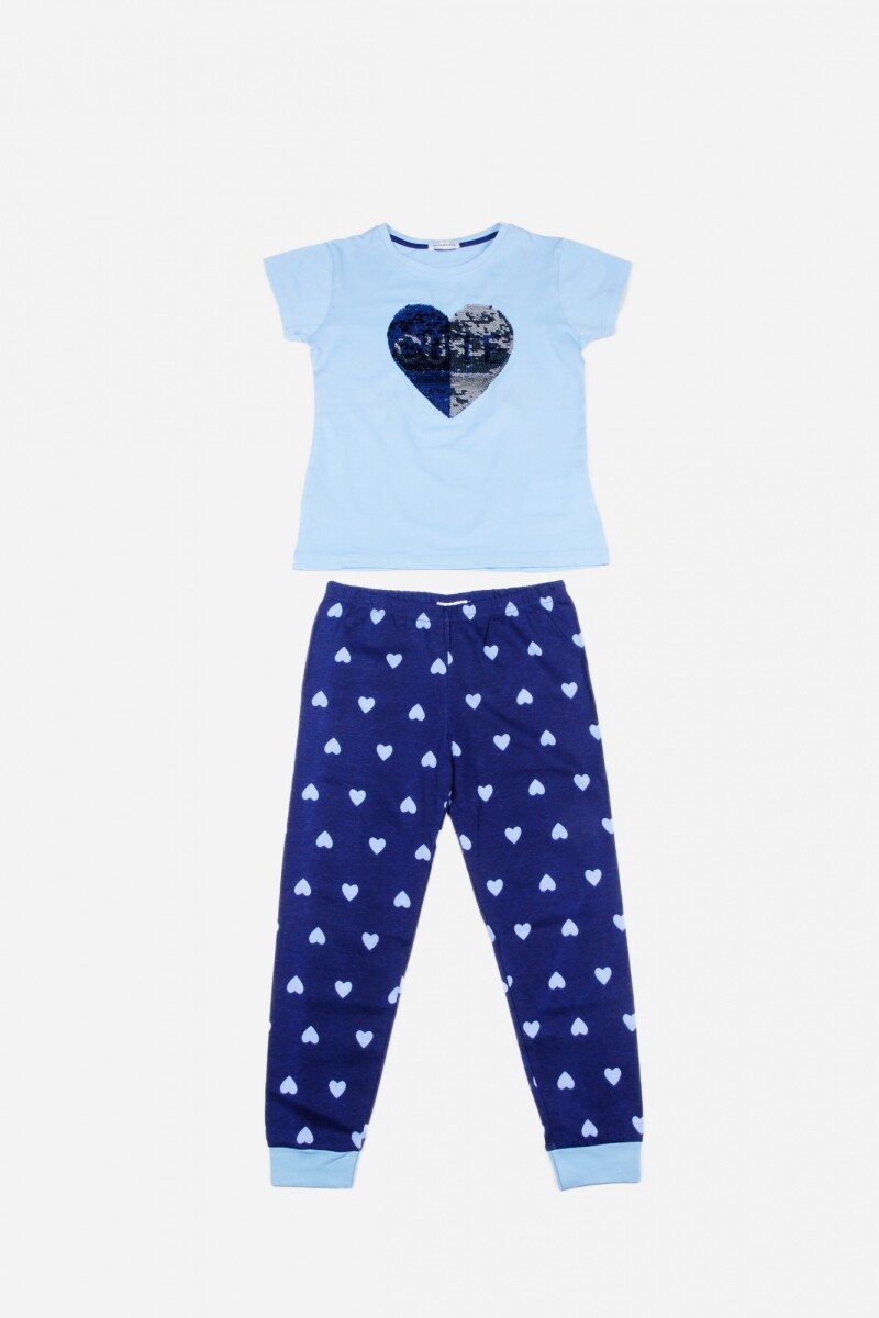 Conjunto de niños - UNISEX CELESTE