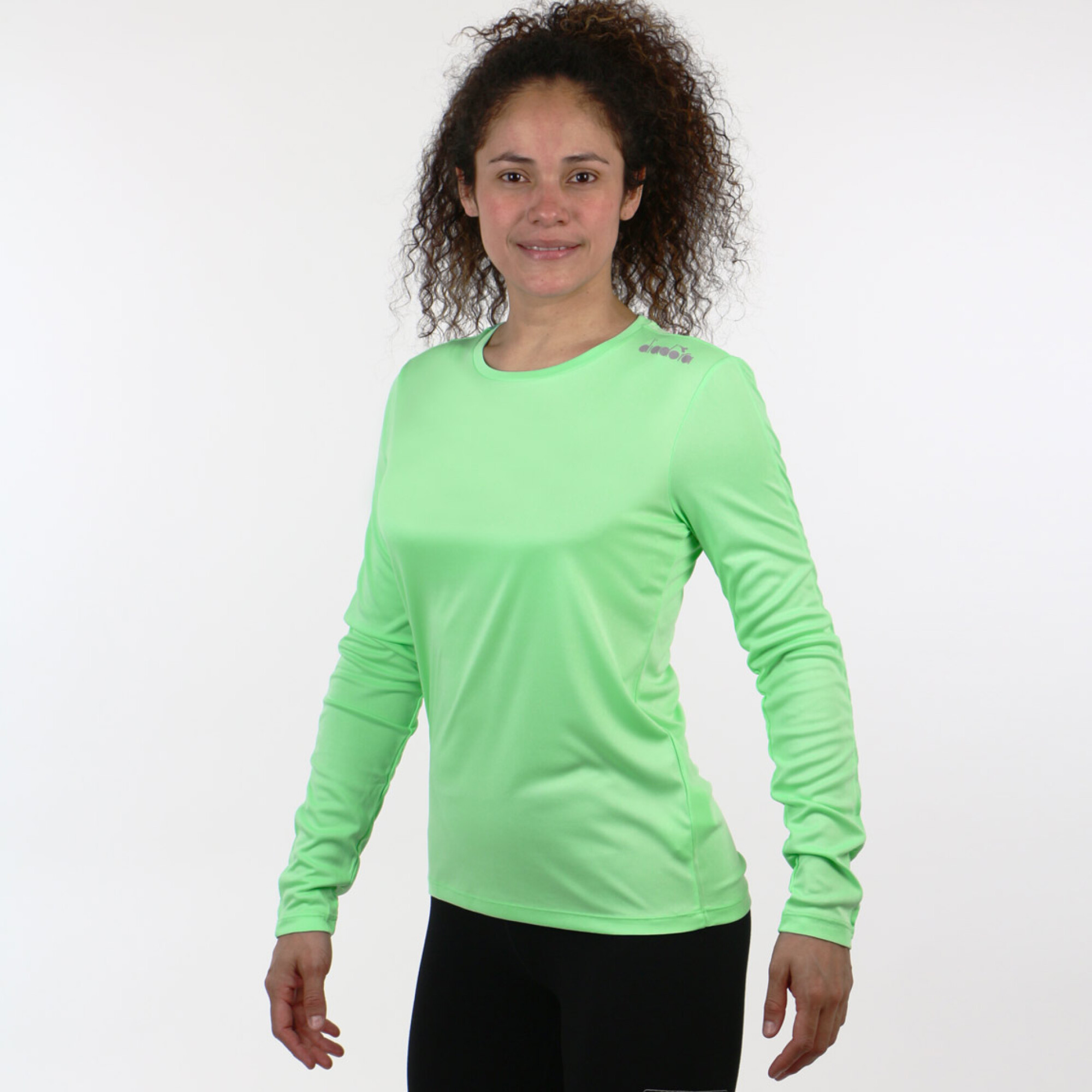 Diadora Buzo Dama Is Core Tee Verde Macri
