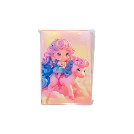 Cuadernito C6 de 80 hojas Muñeca Diseño 3