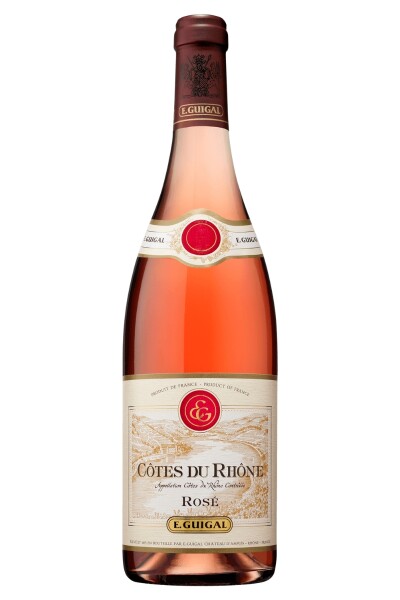 Vino E. GUIGAL Côtes Du Rhône Rosé 750ml. Vino E. GUIGAL Côtes Du Rhône Rosé 750ml.