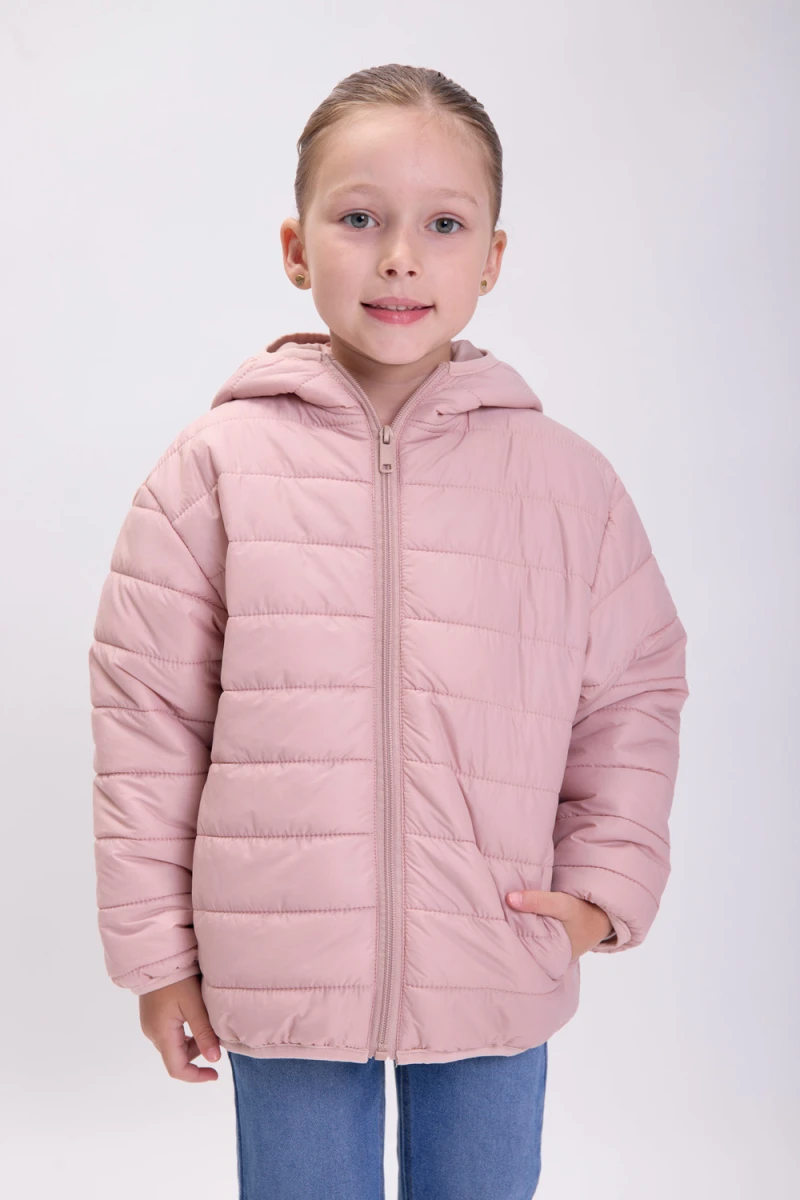 Campera abrigo Rosa Pastel
