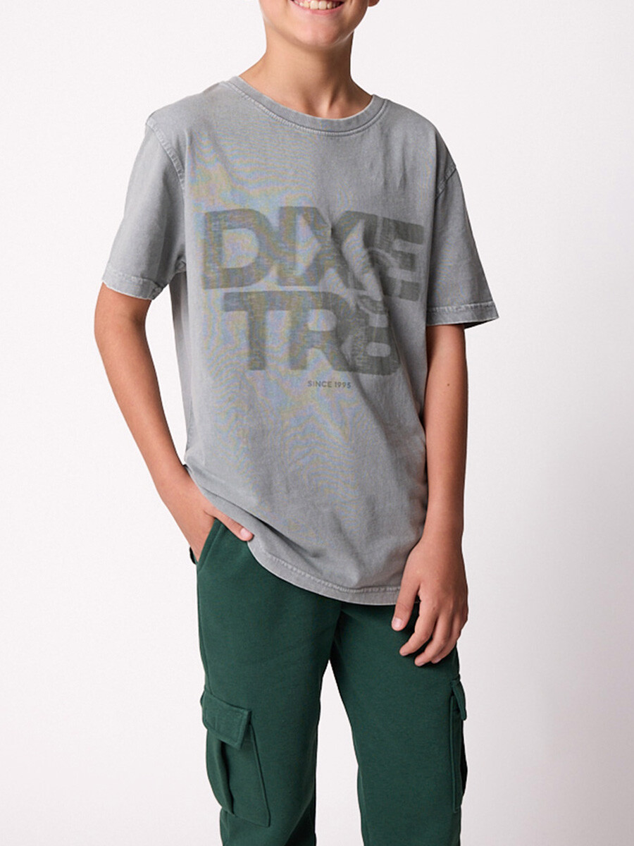 T-SHIRT JAWNI TEEN DIXIE - Gris 