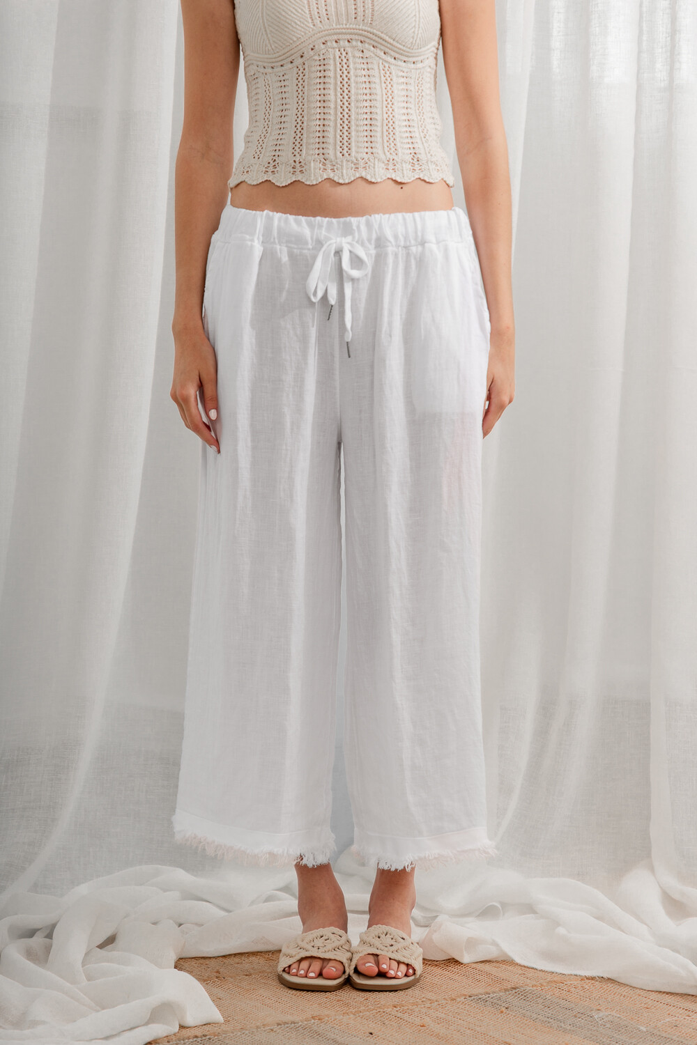 Pantalon Ostuni Blanco