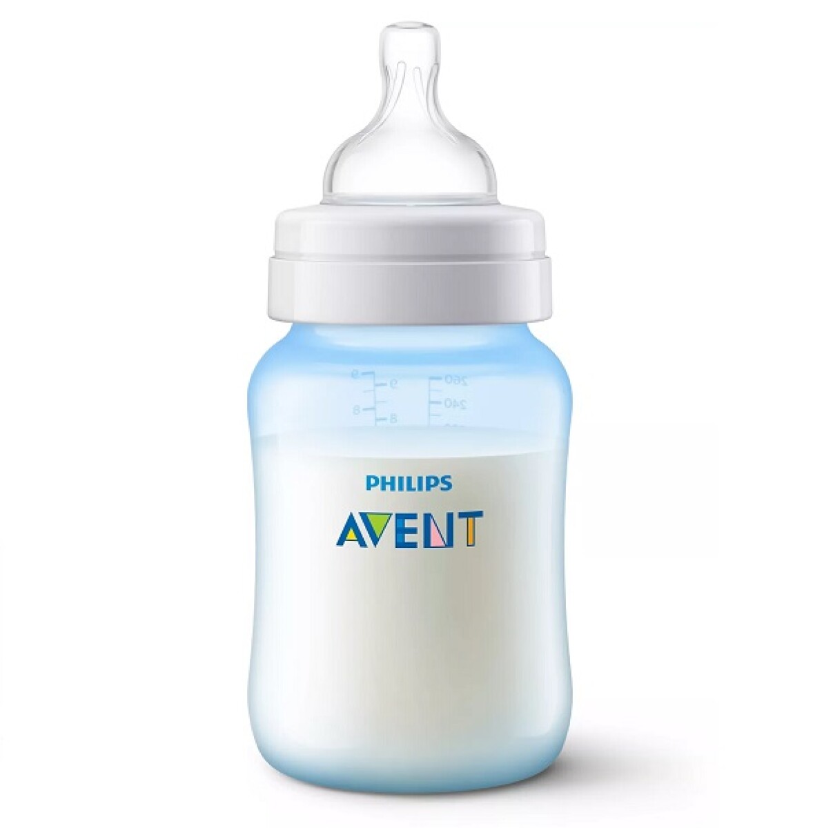 Mamadera Avent Clásica Anticólicos 1m+ 260 Ml. 