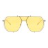 Lentes de Sol Chilli Beans Doha Transparente - Amarillo