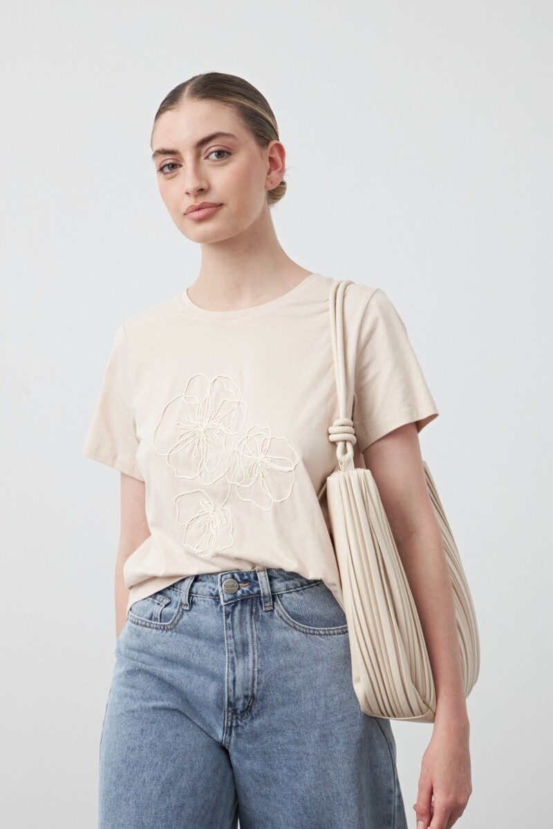 REMERA DALIA Tostado