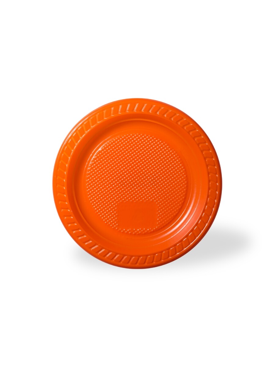 PLATOS FIESTITA - naranja 