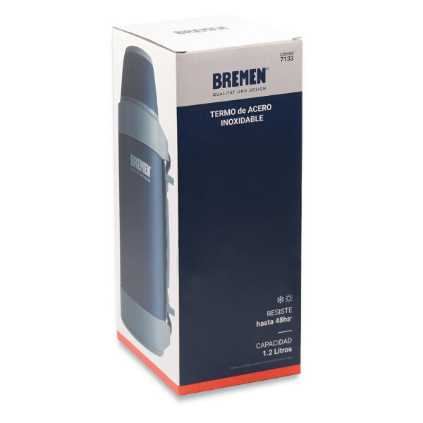 Termo Bremen Acero Inoxidable 1.2l AZUL