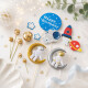 Topping con Astronautas con Accesorios Topping con Astronautas con Accesorios