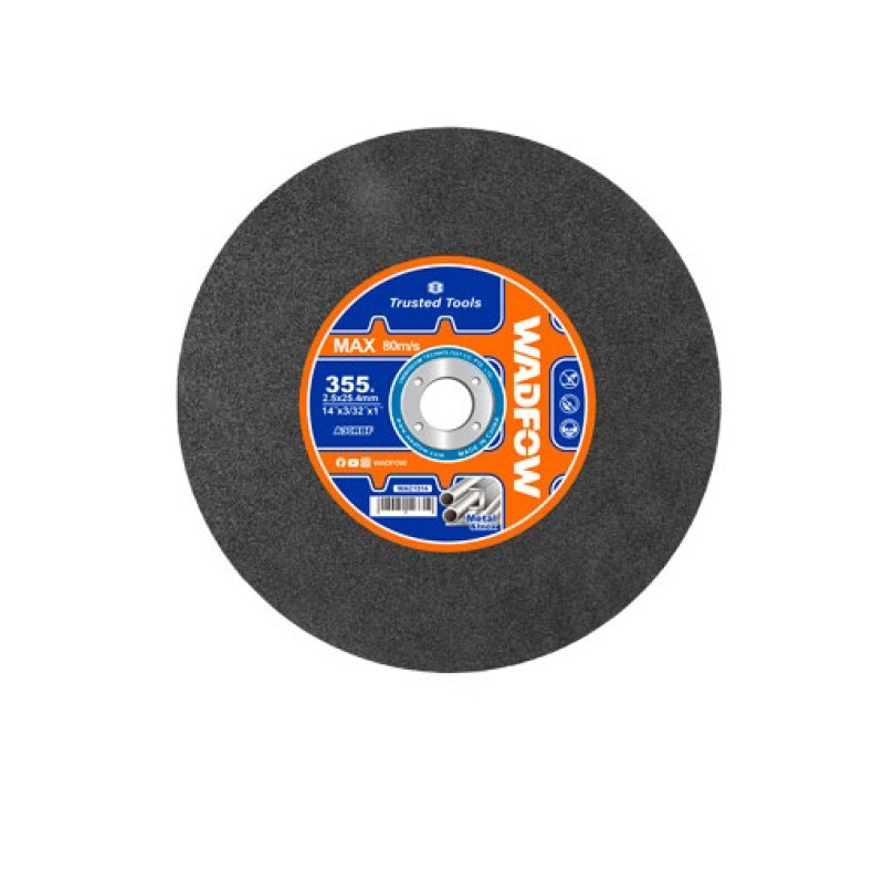 DISCO CORTE SENSITIVA 14 PULG X 2.5 MM WADFOW DISCO CORTE SENSITIVA 14 PULG X 2.5 MM WADFOW