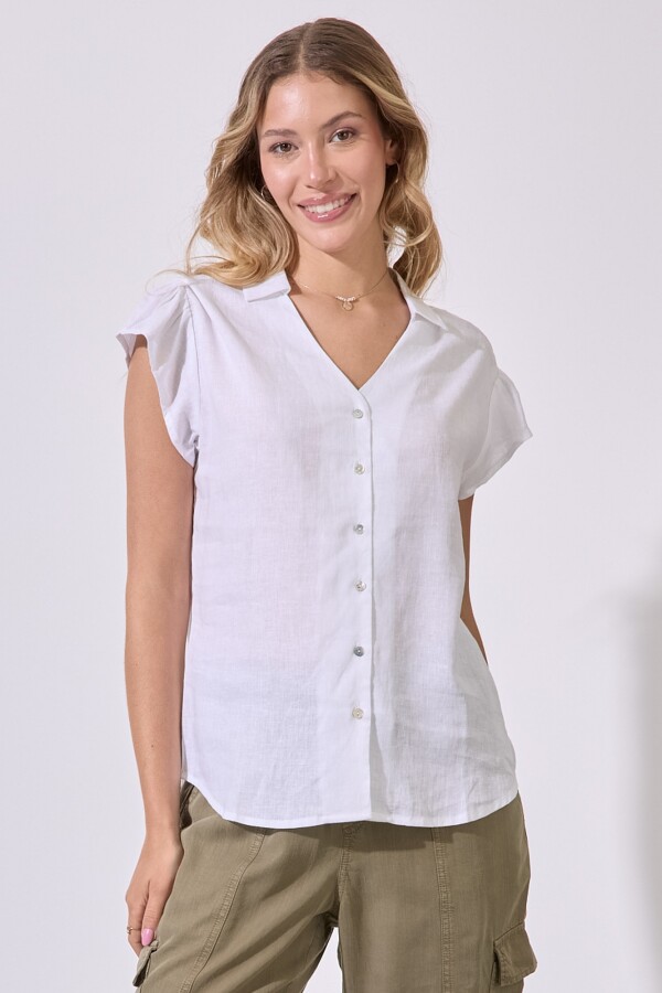 Camisa Lino CRUDO