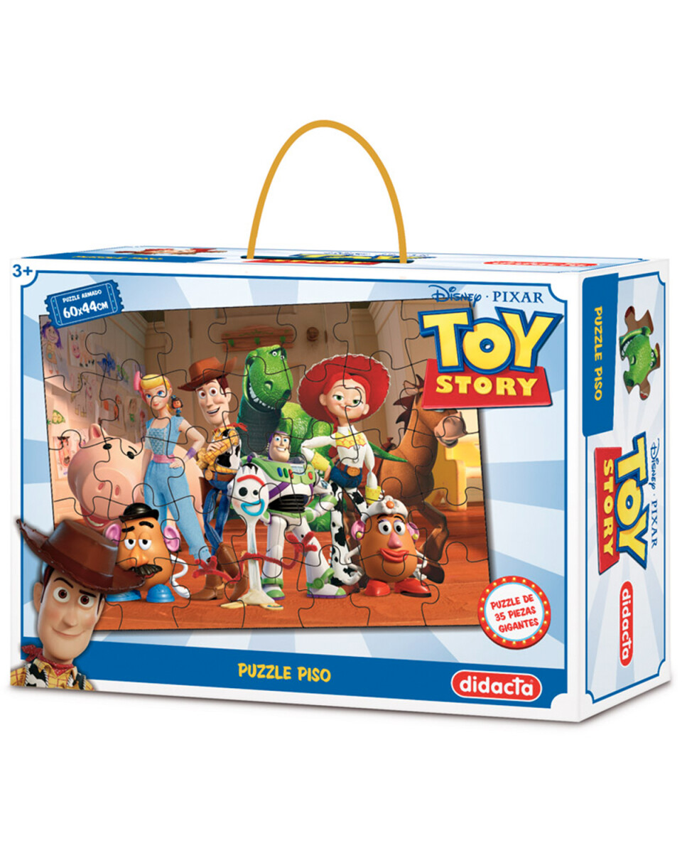 Juego de mesa Didacta puzzle de piso Toy Story 35 piezas gigantes 