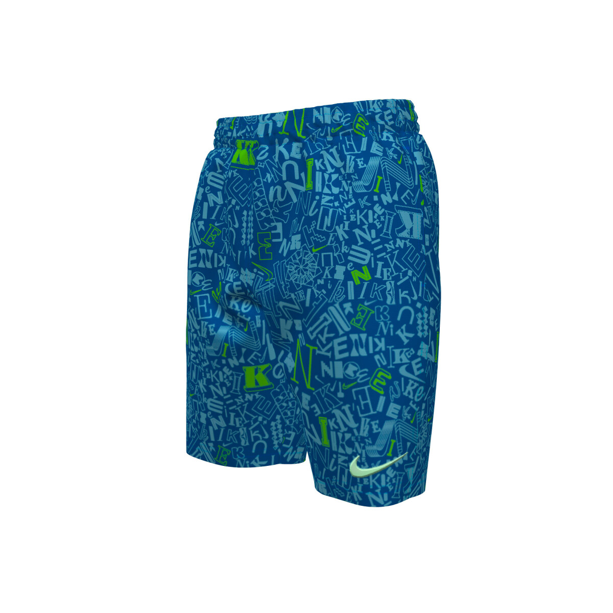Pantalón Corto 7" Volley de Niño - Azul 