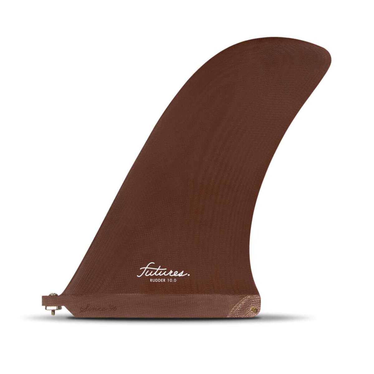 Quilla Futures Rudder 10.0 10 - 10 Burgundy 