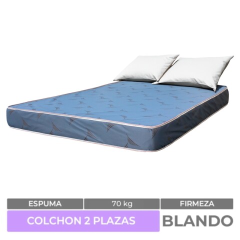 Colchón PUELO - 2 Plazas Espuma – BLANDO - 1,85 x 1,40 m Colchón PUELO - 2 Plazas Espuma – BLANDO - 1,85 x 1,40 m