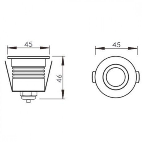 Embutido led anillo, de pared, IP65 24 volt Embutido led anillo, de pared, IP65 24 volt
