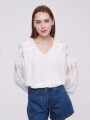 Blusa Cleo Marfil / Off White