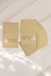 Pack x 200 - bolsas c/visor 16x26 cm. MADERA