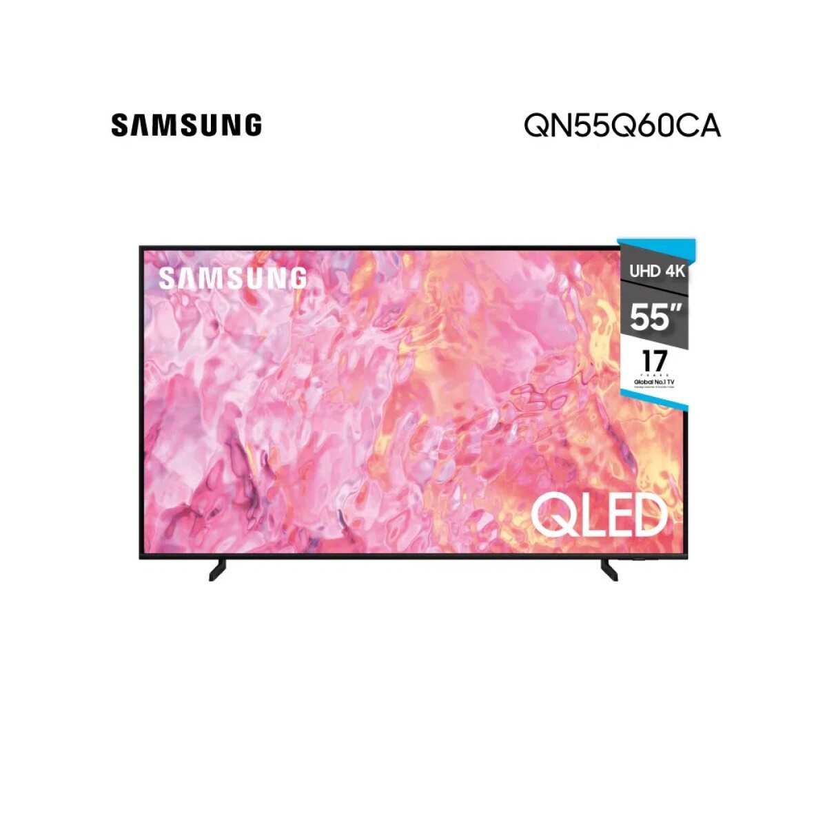 Smart Tv Samsung 55" QLED QN55Q60BA UHD 4K Quantum Processor Lite 4K 