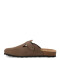 Sandalias de Hombre Freeway Zueco Casual 1 Hebilla Taupe