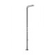 Columna Ducha Para Exterior Satinada 127X32X21