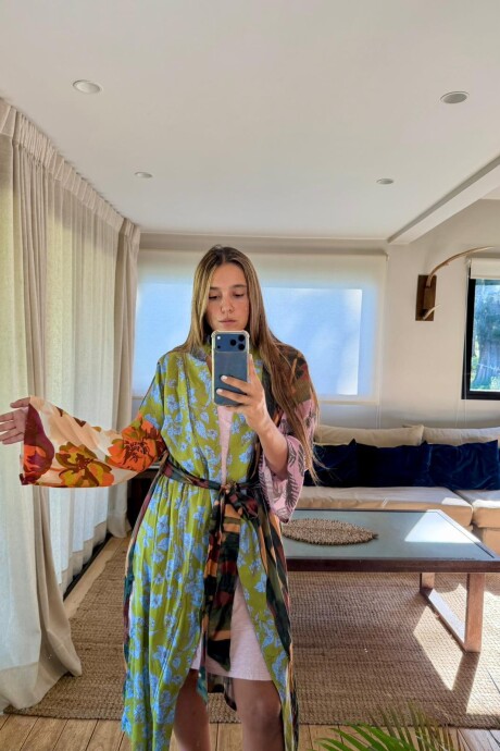 Bata Le Blon Verde / Lila