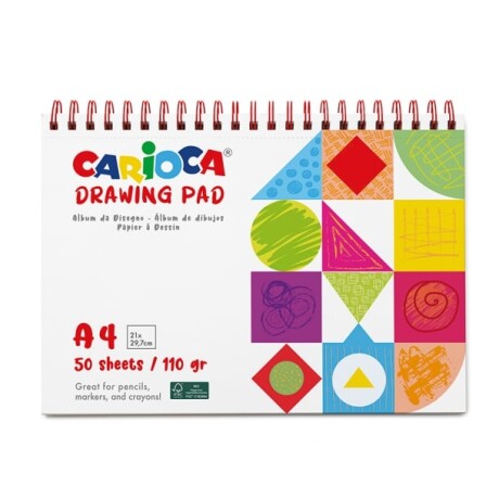 Block Dibujo Carioca Plus 110grs 50 H Block Dibujo Carioca Plus 110grs 50 H