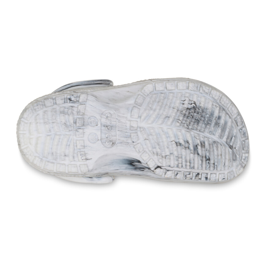 Crocs Classic Watercolor Marbled Clog T - Niños 1 a 5 años Grey Swirl