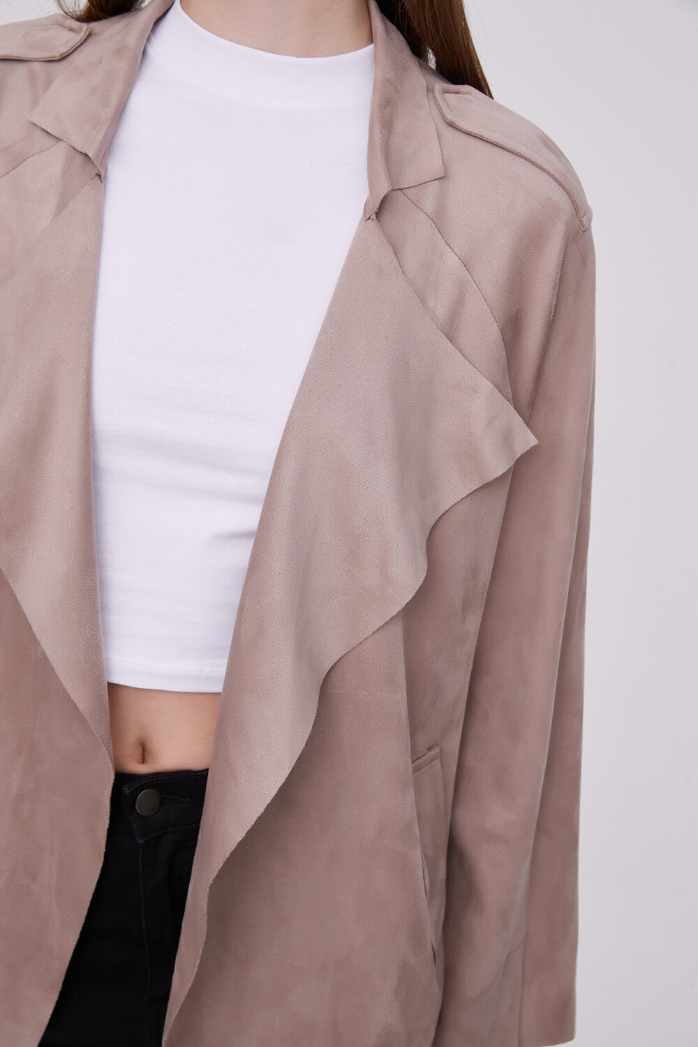 Chaqueta Croti Taupe / Mink / Vison