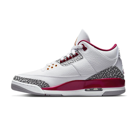 AIR JORDAN 3 RETRO - White/Red — Zooko