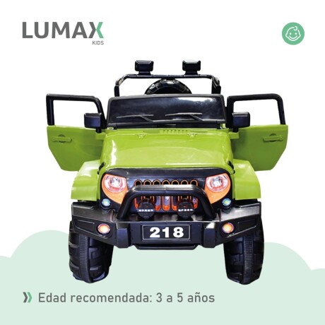 Jeep a batería para Niños Verde
