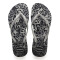 Sandalias de Mujer Havaianas Slim Animals Gris - Plateado