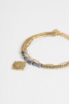 Pulsera acero mystic dorado