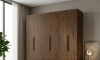 Ropero Maximus Plus 6 Puertas 6 Cajones Jacaranda