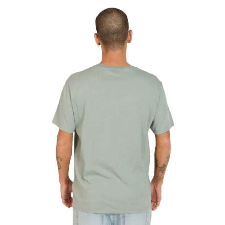 Remera Volcom Workerc Verde