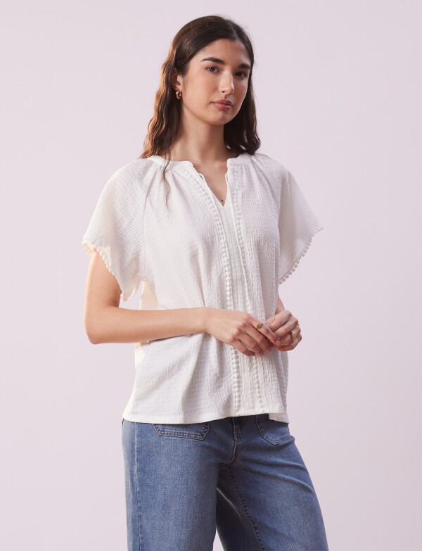 Blusa Cordel CRUDO
