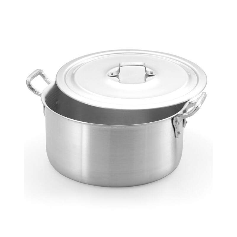 Cacerola con asas y tapa de 4.9L en Aluminio Oliveira Cacerola con asas y tapa de 4.9L en Aluminio Oliveira