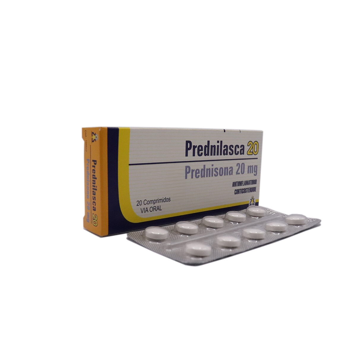 PREDNILASCA 20 MG. CJ X 20 COMP. 