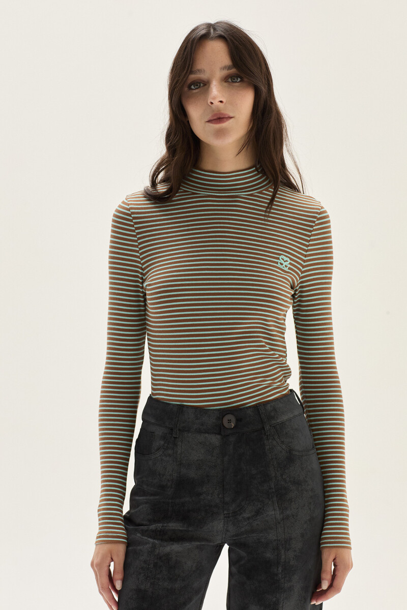 Polera Boreal Chocolate