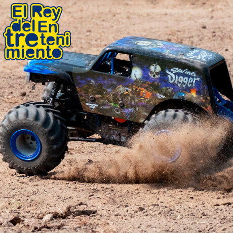 Vehículos Monster Jam A Escala 1:24 Coleccionables SON UVA DIGGER