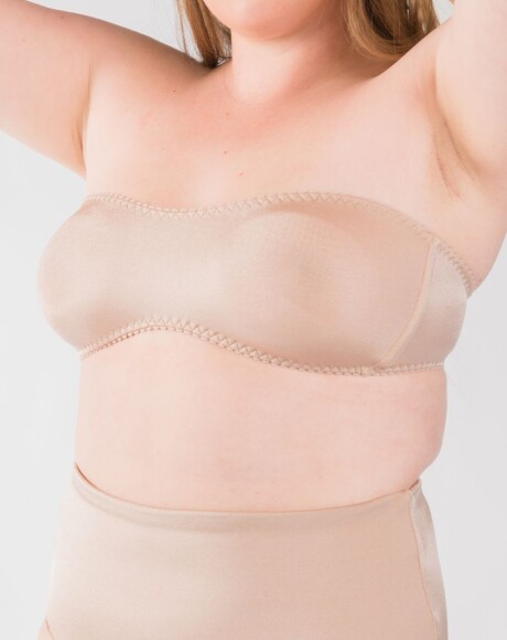 Soutien Slim strapless Chocolate