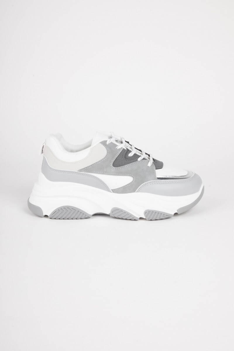 ZAPATILLA DEMINS CON AVERIA Gris