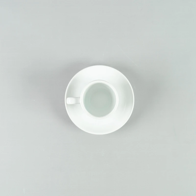 Taza de Café 90ml c/ Plato 11,5 cm Blanco Choosing Taza de Café 90ml c/ Plato 11,5 cm Blanco Choosing