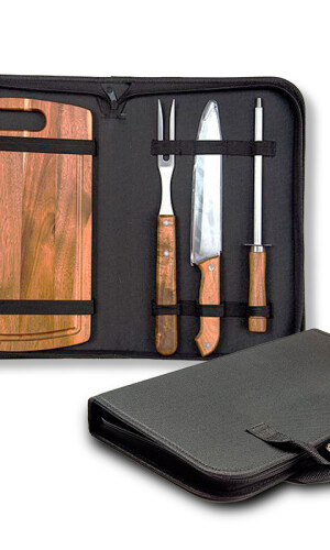 ESTUCHE ASADOR ASTURCON NEGRO